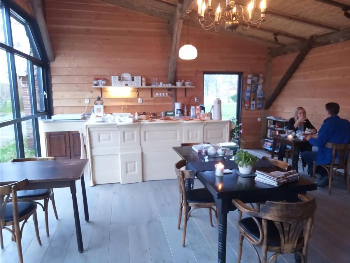 Pipowagen Elsebein Groningen Westerwolde Unieke Ligging Met Eigen Tuin En Vrij Uitzicht Over Veld Naar Natuurgebied Onstwedde Extérieur photo